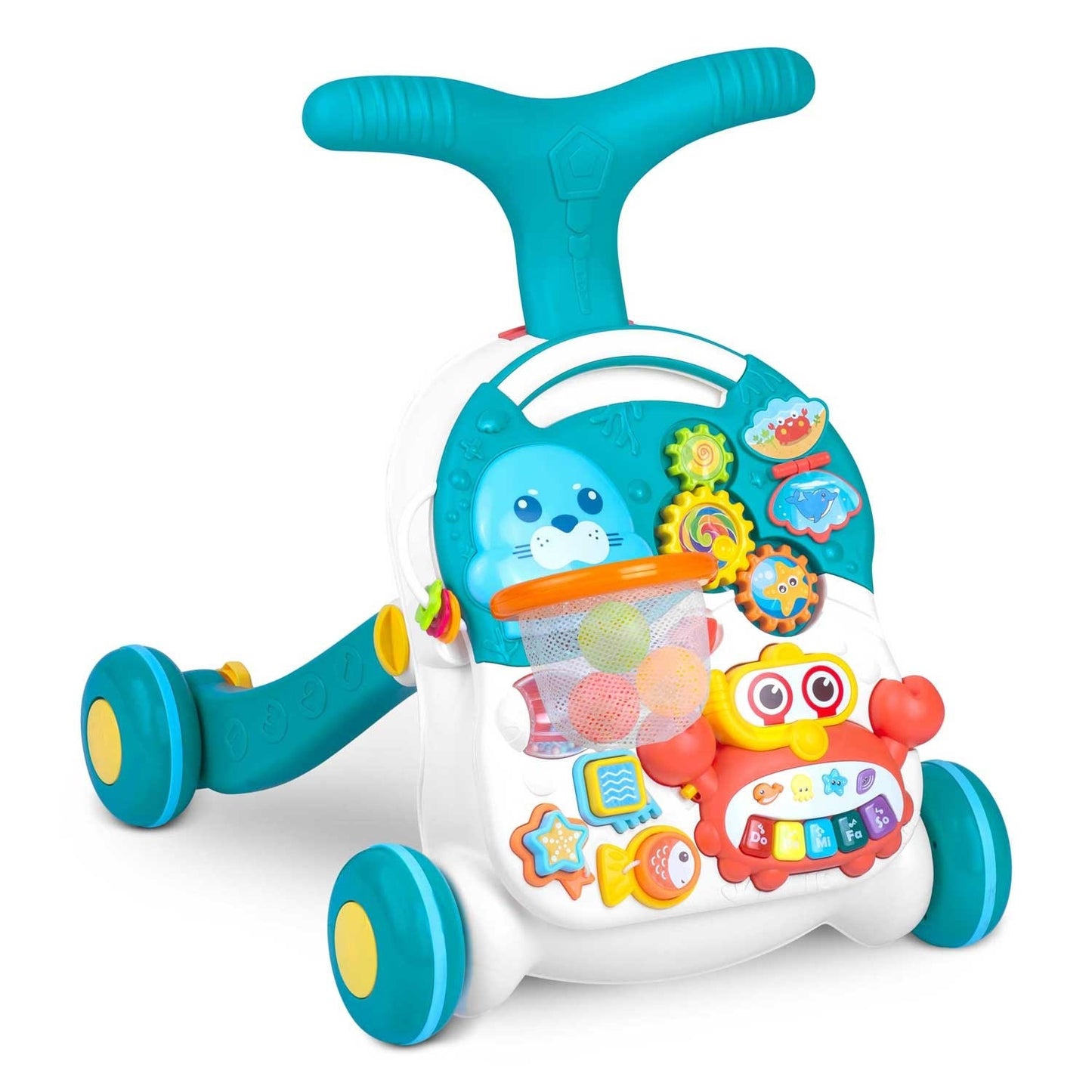Multifunctional learning and play table 3-in-1 RK-810 white-blue