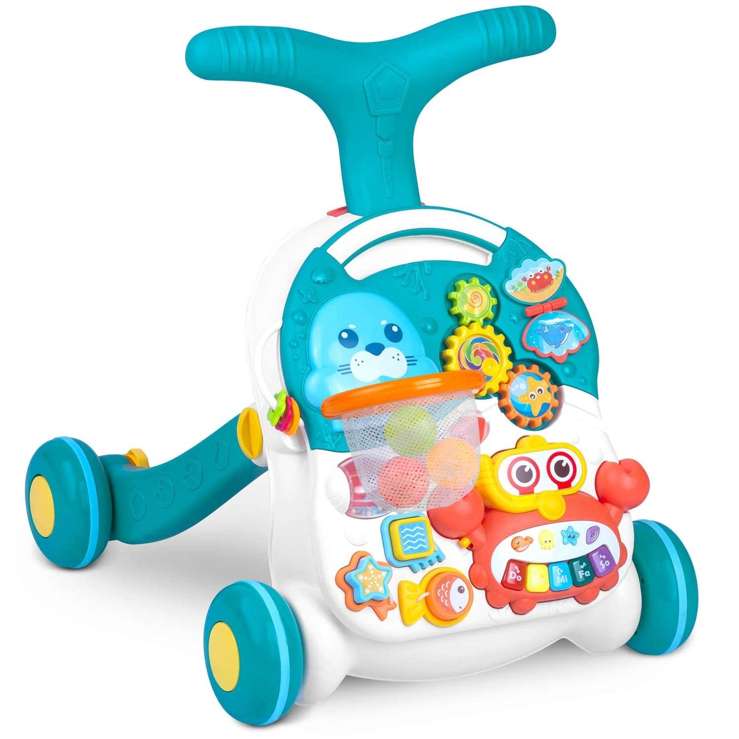 Multifunctional learning and play table 3-in-1 RK-810 white-blue