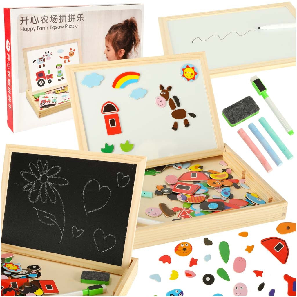 Multifunctional magnetic board large pattern A