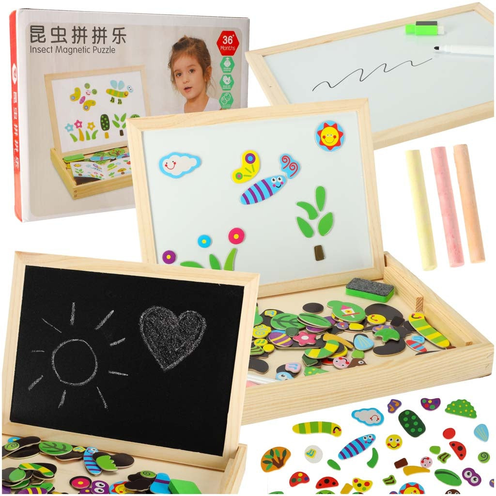 Multifunctional magnetic board large pattern D