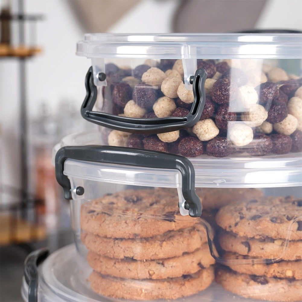 Multifunctional storage bins: fridge, microwave, dishwasher