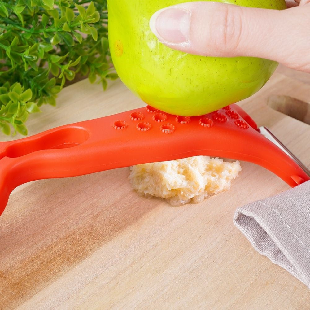 Multifunctional vegetable peeler 4-in-1 with steel blade