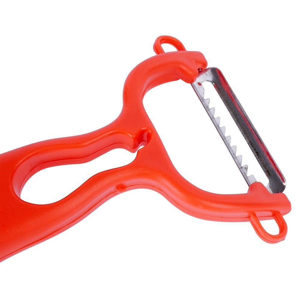 Multifunctional vegetable peeler 4-in-1 with steel blade