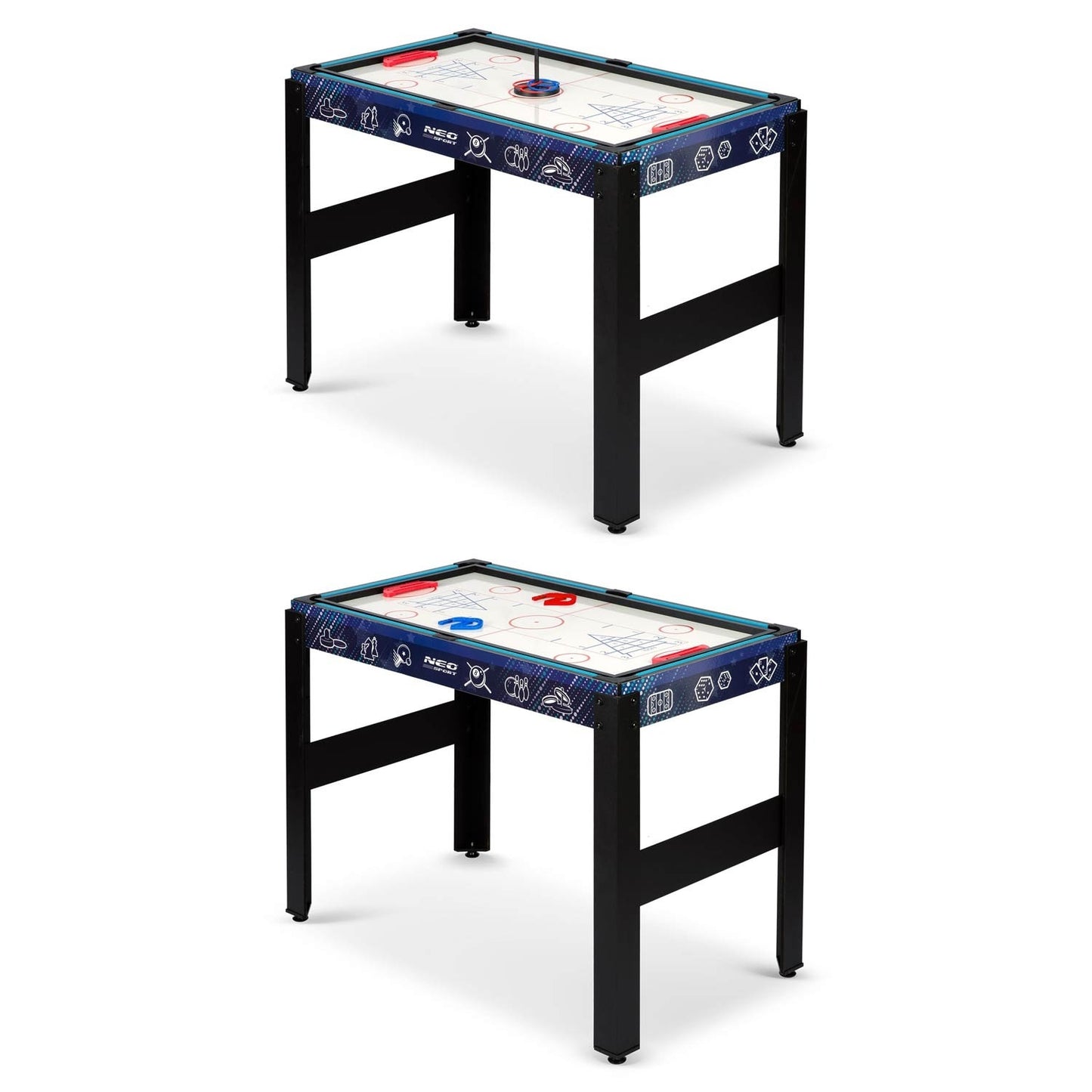 Multi game table 12in1 106x59x90 cm NS-801 black