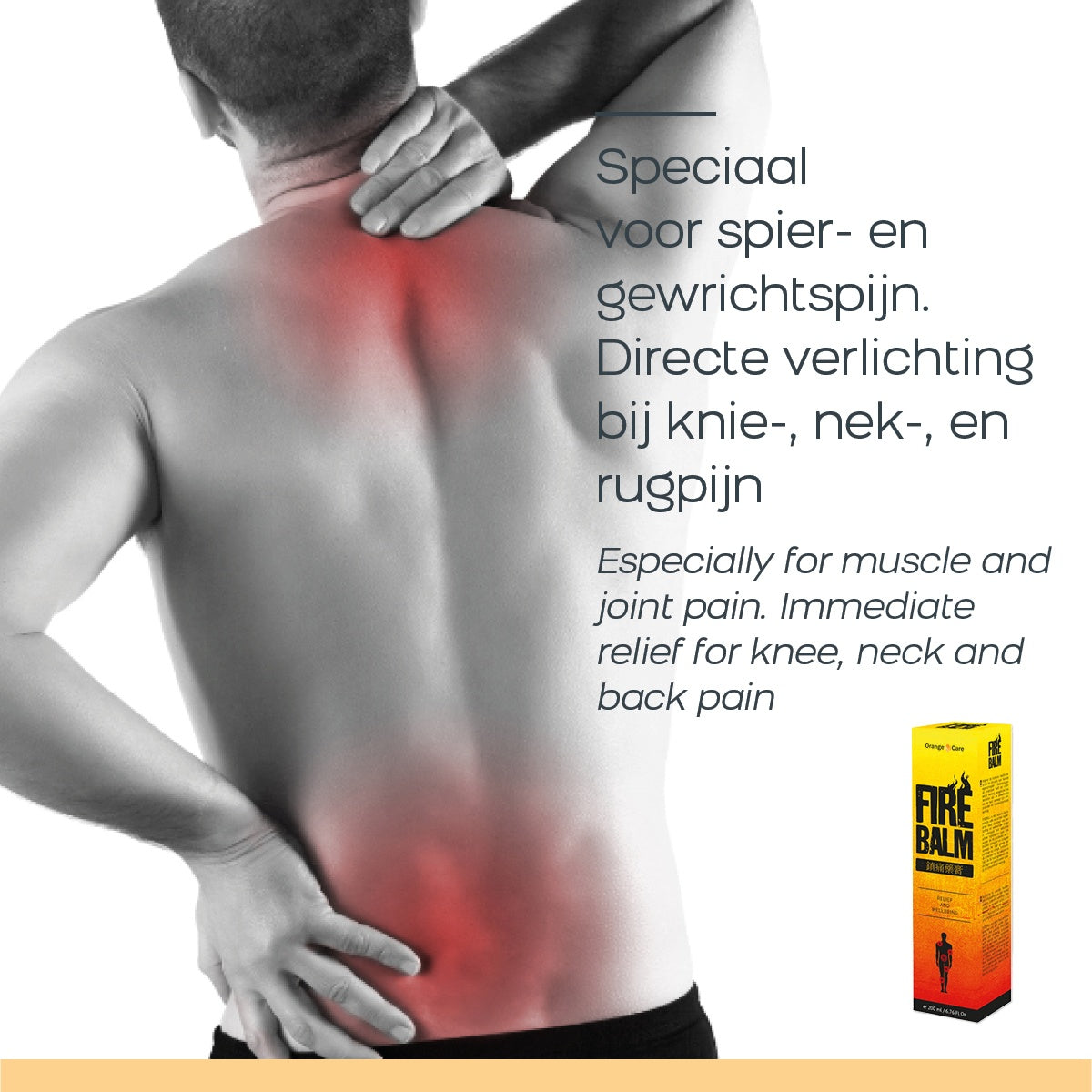 Muscle & Joint Relief Balm - 200ml - Heat Therapy