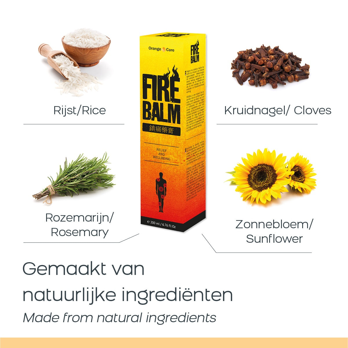 Muscle & Joint Relief Balm - 200ml - Heat Therapy