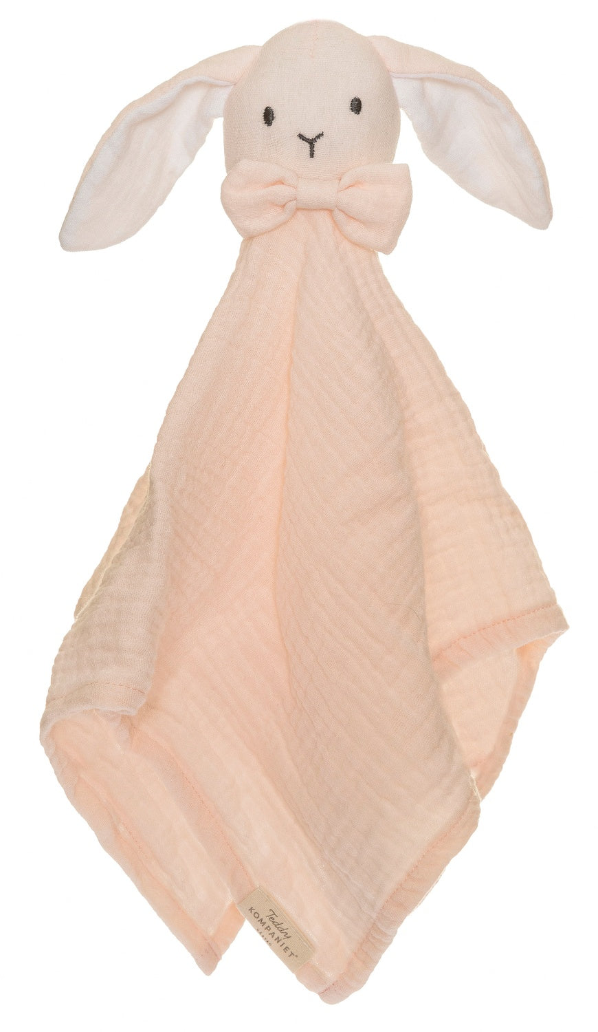 Baby Comforter, Muslin Cotton, Pink Rabbit, 40x40cm