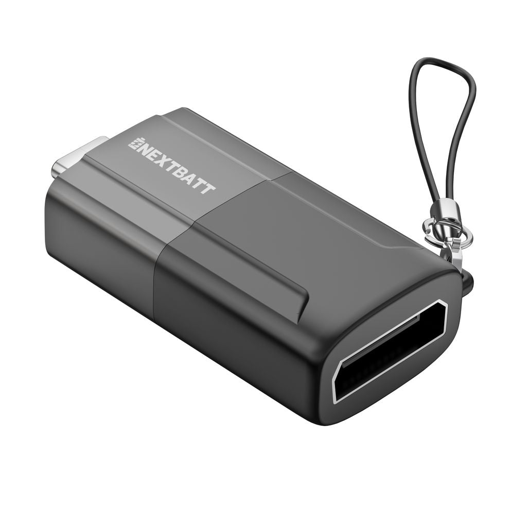 NEXTBATT USB-C to HDMI Female Adapter, 4K@30Hz - Black
