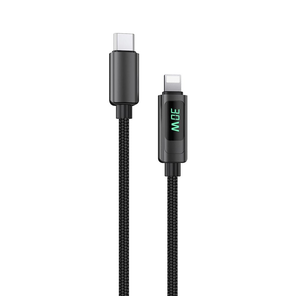 NEXTBATT USB-C to Lightning cable 30W PD, 2m - Black