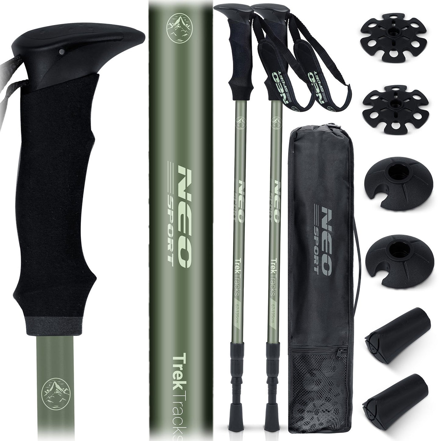 NS-381 Neo-Sport trekking poles