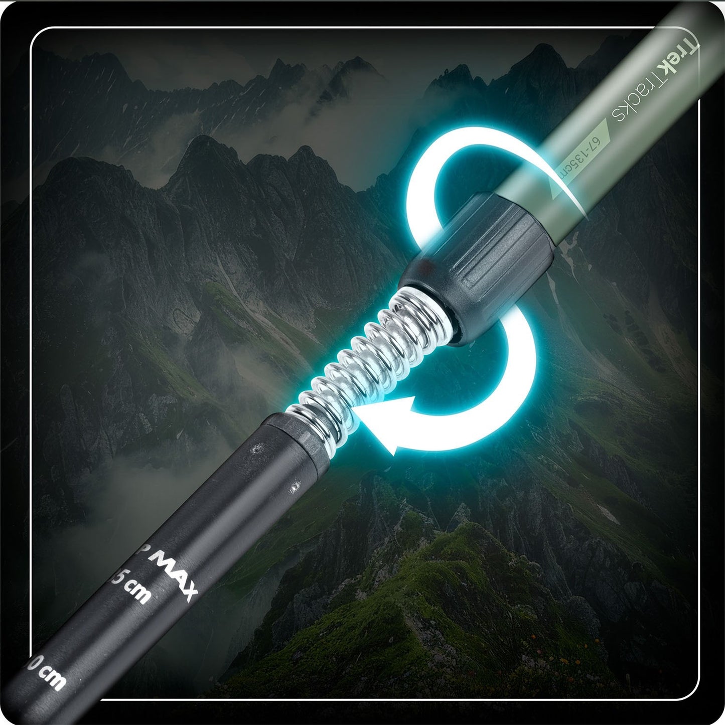 NS-381 Neo-Sport trekking poles