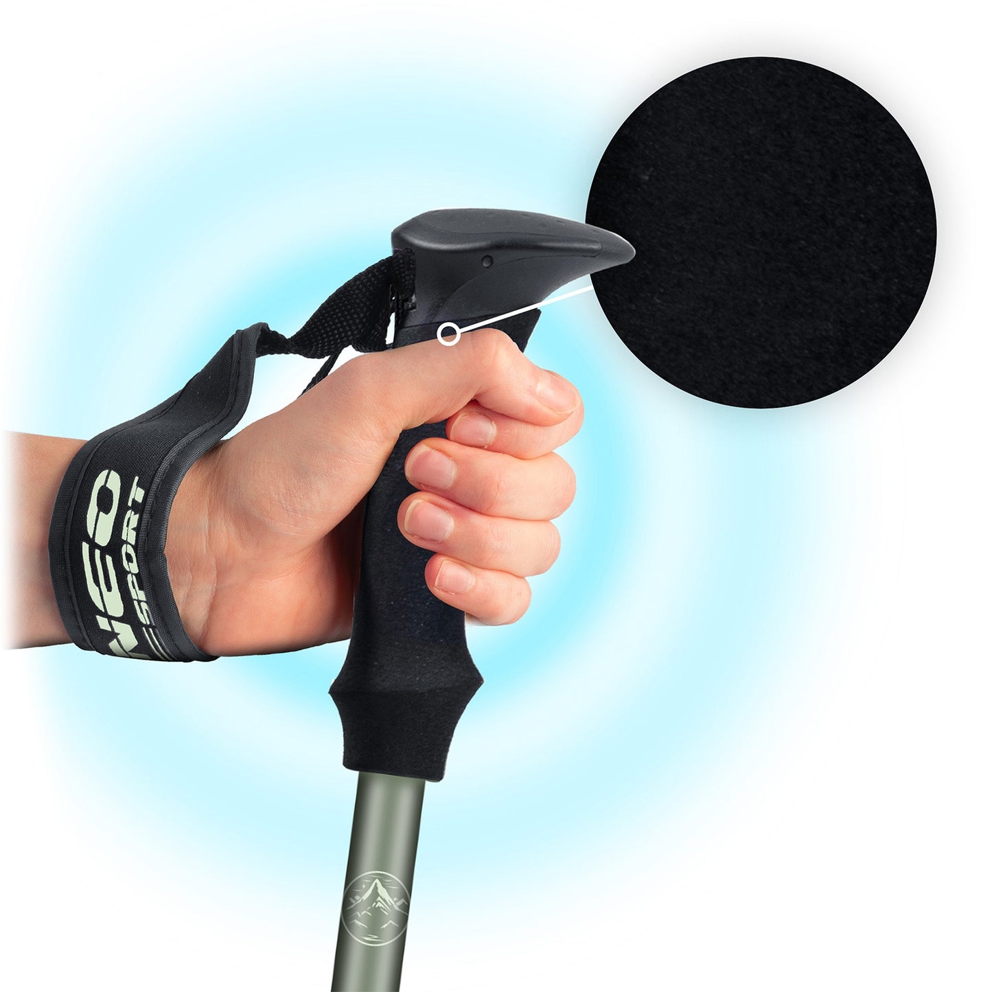 NS-381 Neo-Sport trekking poles