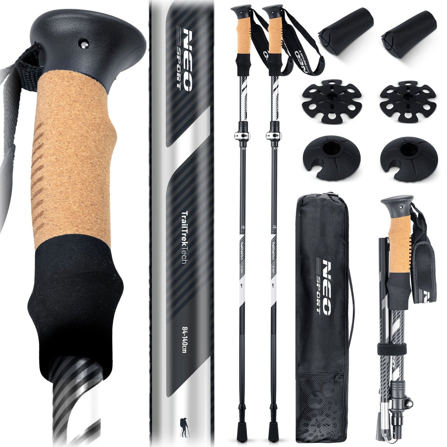 NS-382 Neo-Sport trekking poles