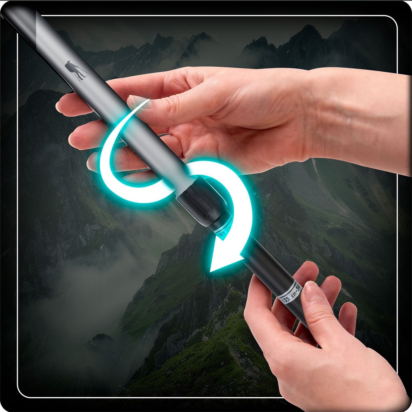 NS-383 Neo-Sport trekking poles