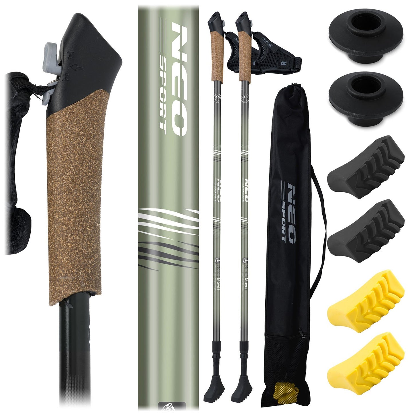 NS-383 Neo-Sport trekking poles
