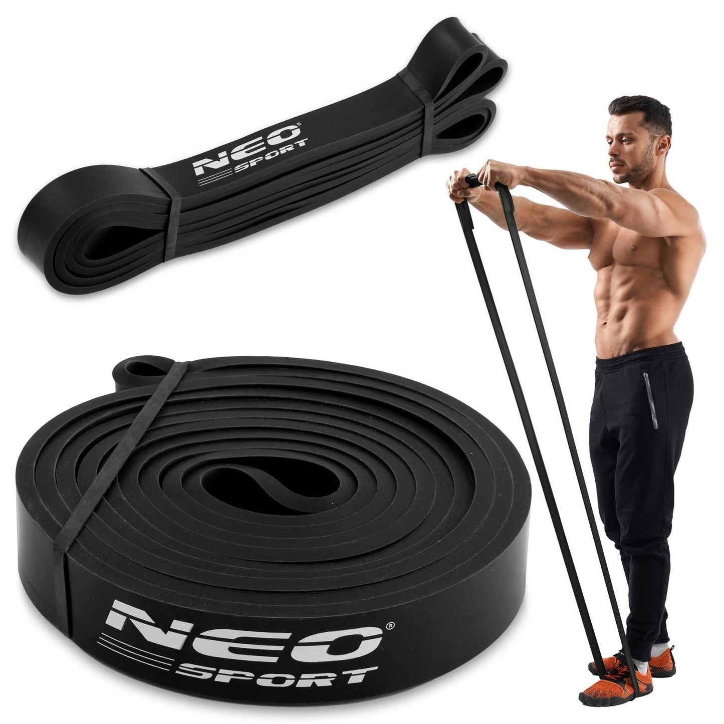 NS-960 Neo-Sport exercise resistance band, black