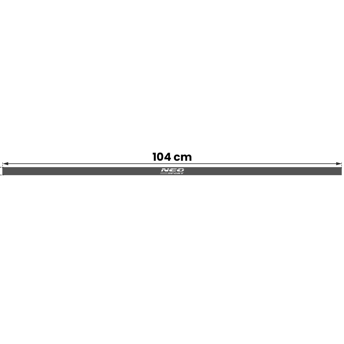 NS-960 Neo-Sport exercise resistance band, black