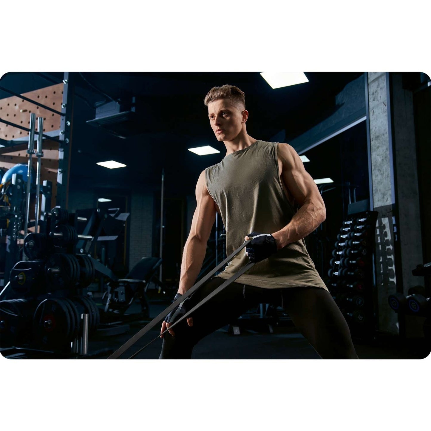 NS-960 Neo-Sport exercise resistance band, black