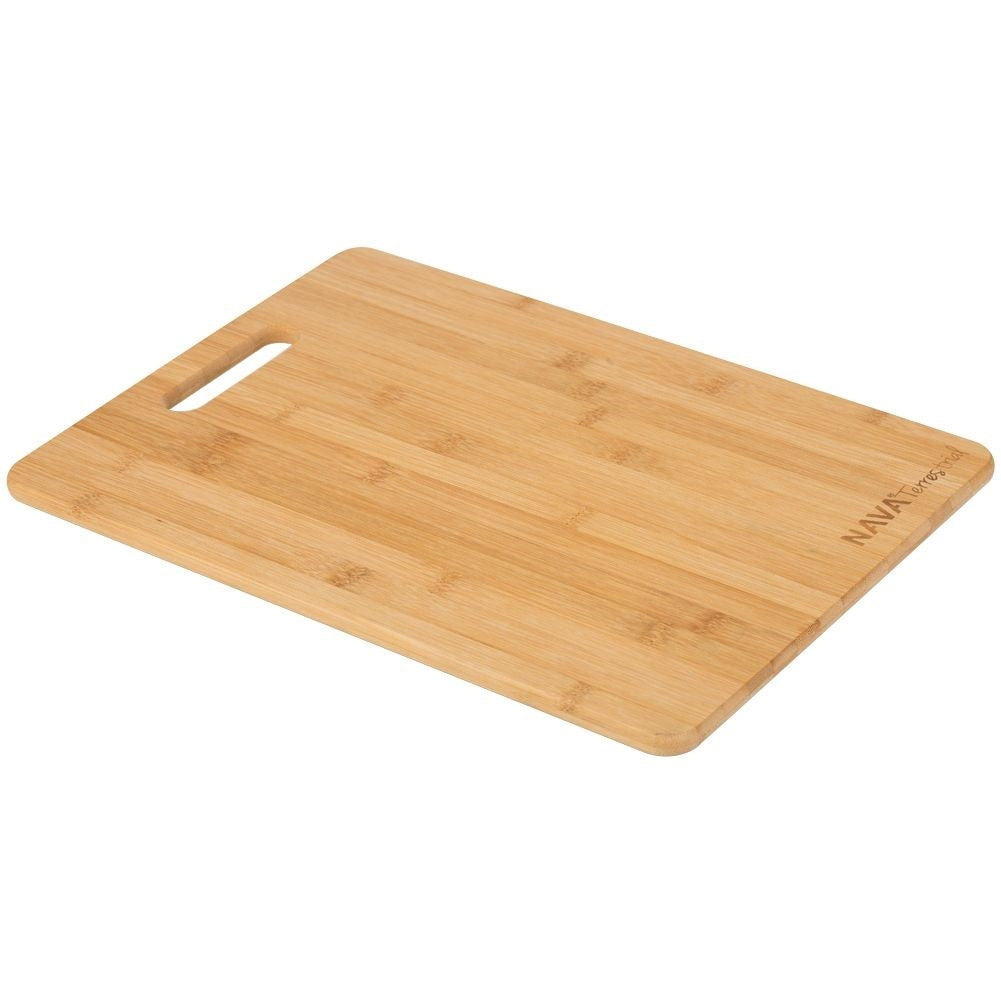 Natural Bamboo Cutting Board: Perfect for Snacks & Dishes