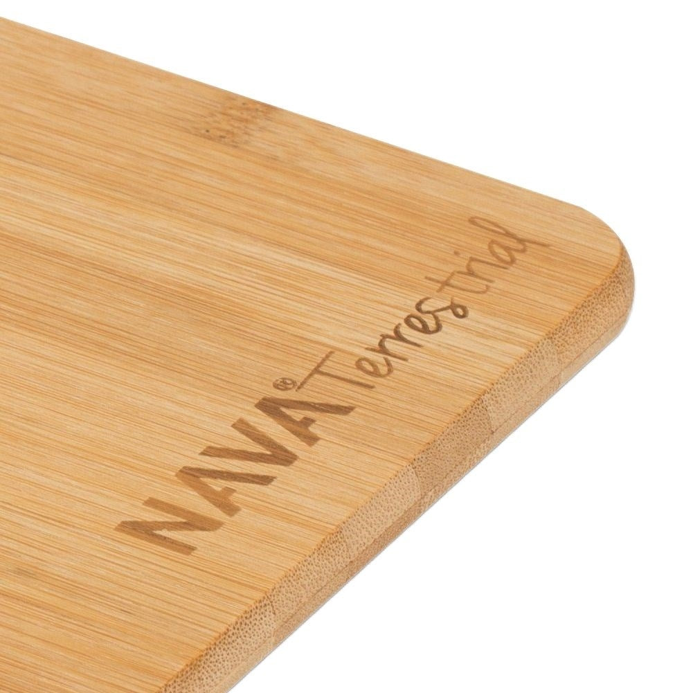 Natural Bamboo Cutting Board: Perfect for Snacks & Dishes