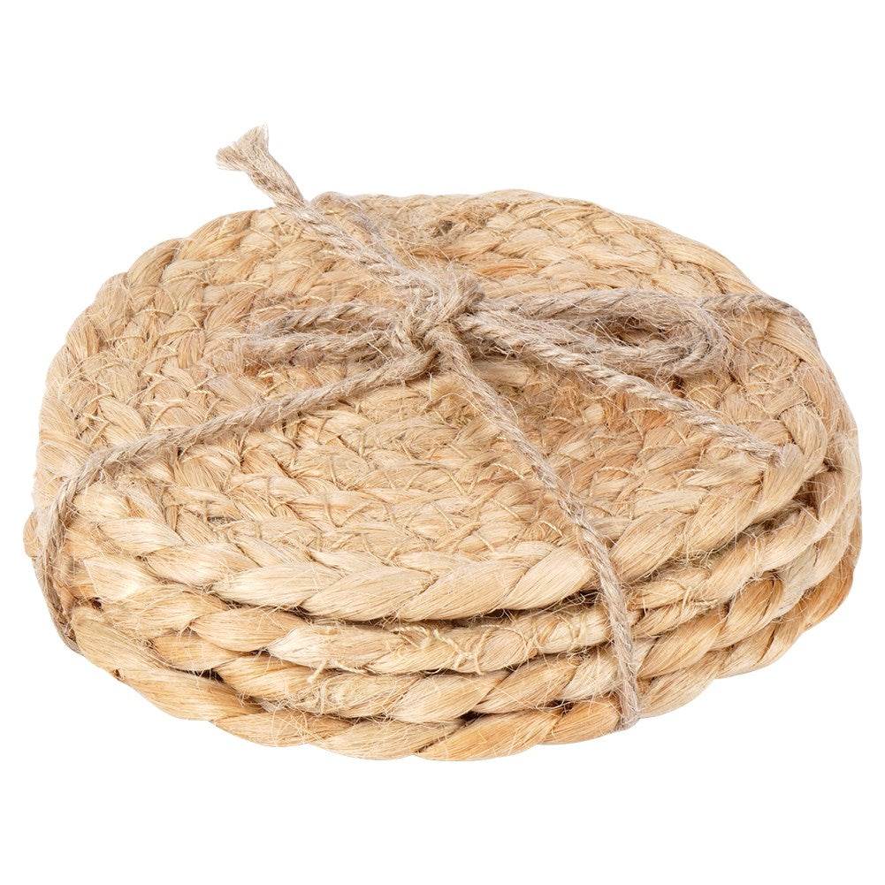 Natural cup coasters 10 cm 4 pcs.
