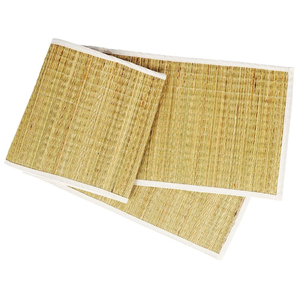 Natural grass set: Placemats, coasters & runners