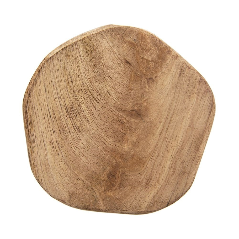 Natural wooden coaster 10 cm - Perfect for hot/cold drinks