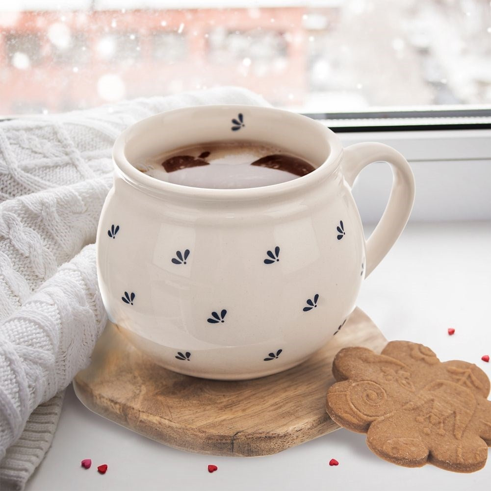 Natural wooden coaster 10 cm - Perfect for hot/cold drinks