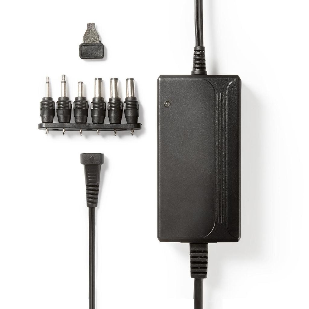 Nedis Universal Power Adapter, 27W - Black