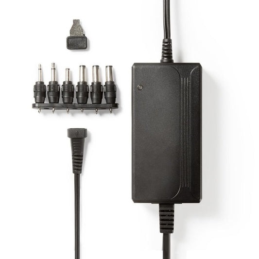 Nedis Universal Power Adapter, 27W - Black