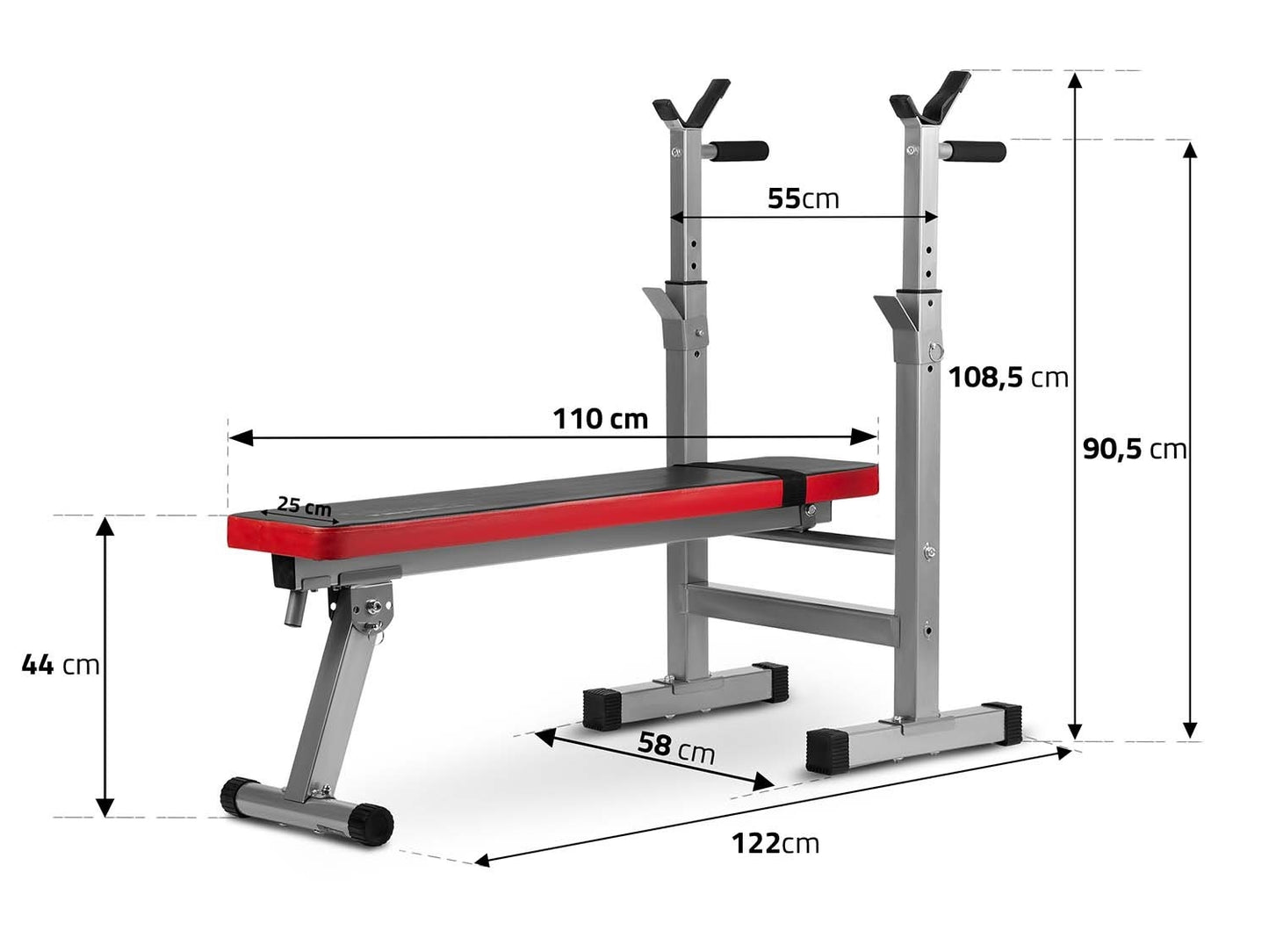 Neo-Sport NS-202 Barbell Exercise Bench