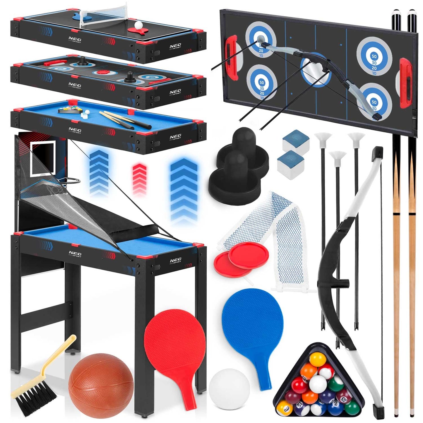 Neo-Sport NS-810 5in1 game table