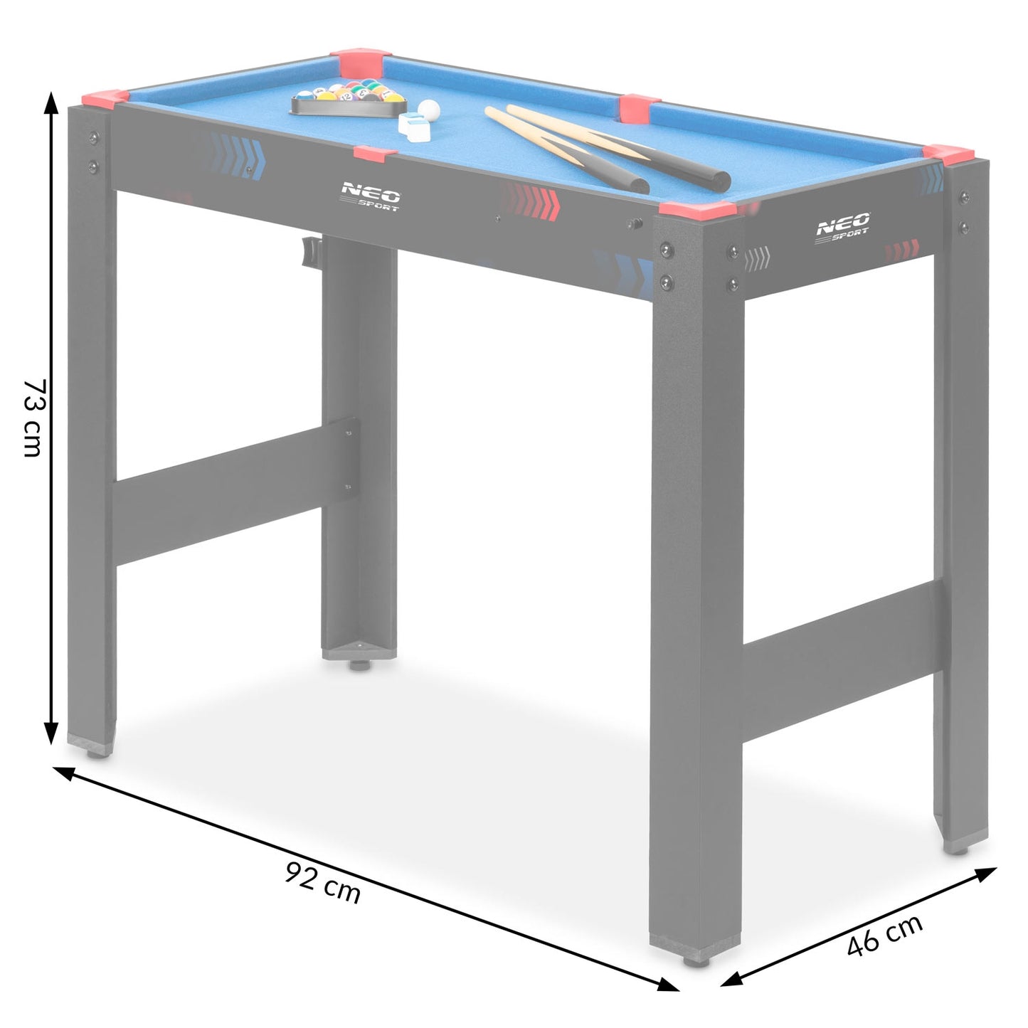 Neo-Sport NS-810 5in1 game table