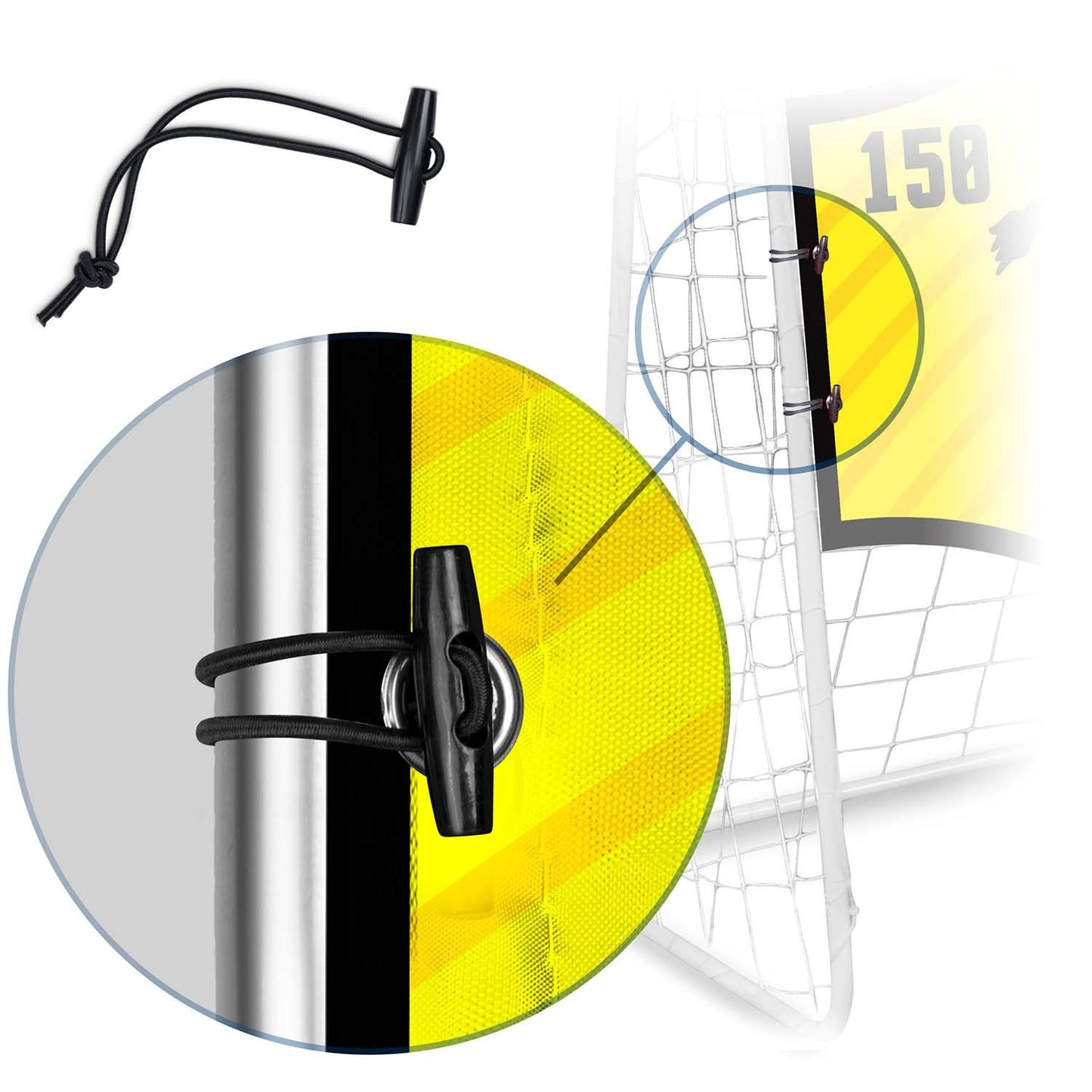 Neo-Sport goal accuracy mat 180 x 120 cm
