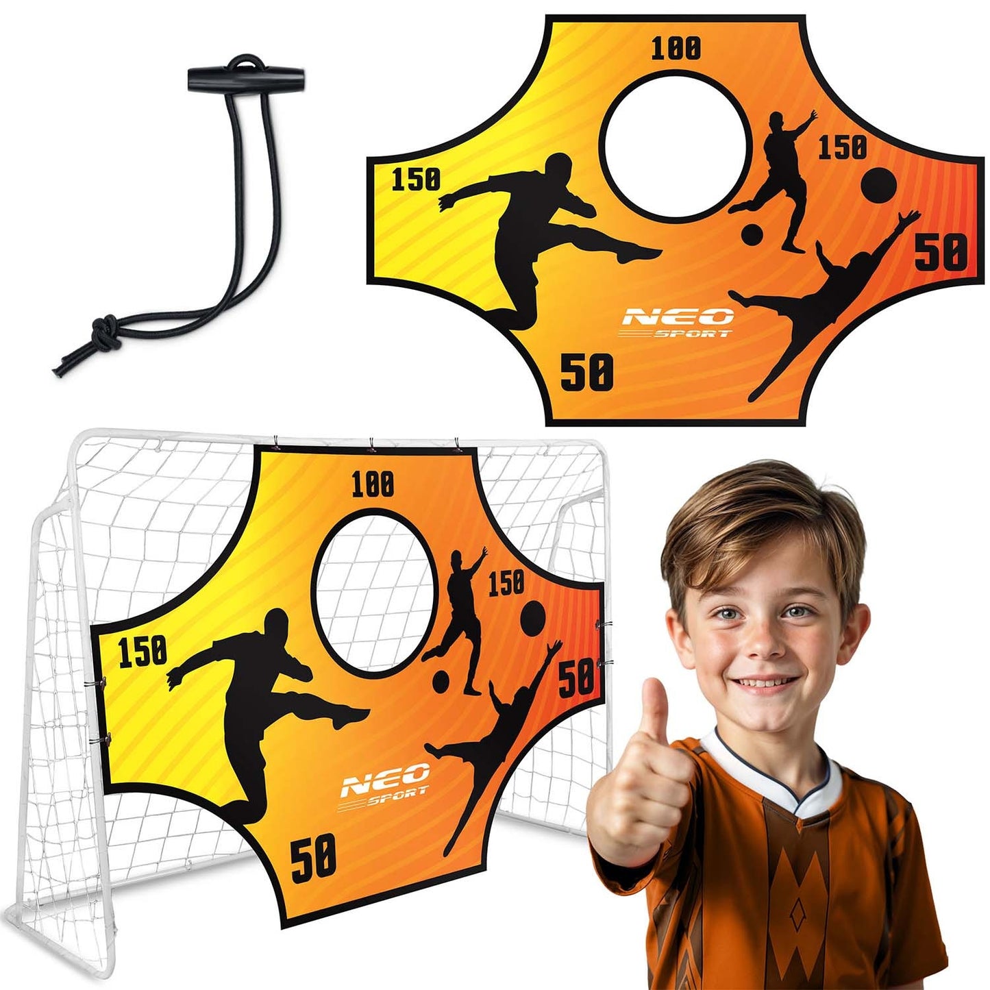 Neo-Sport goal accuracy mat 180 x 120 cm