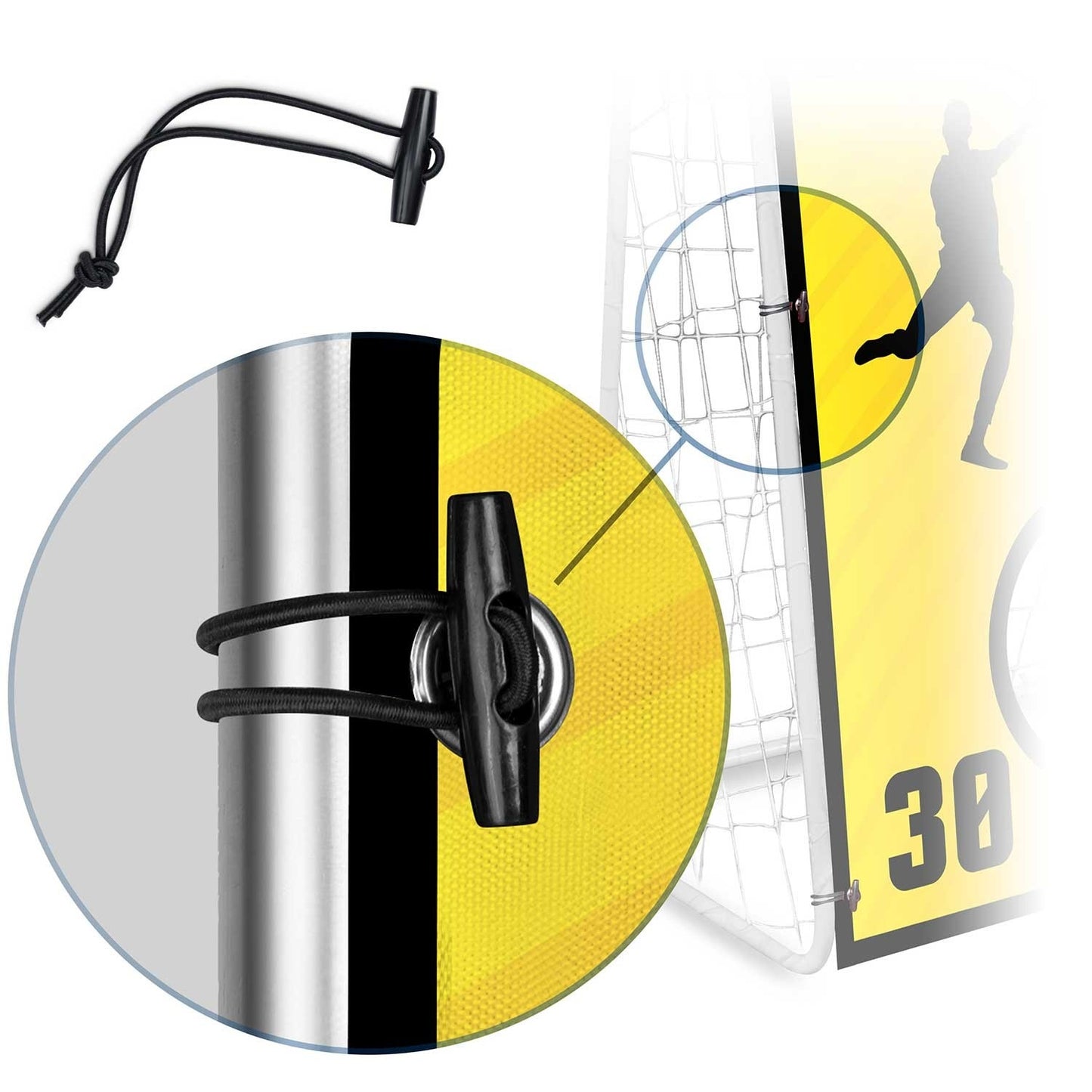 Neo-Sport goal accuracy mat 180 x 120 cm