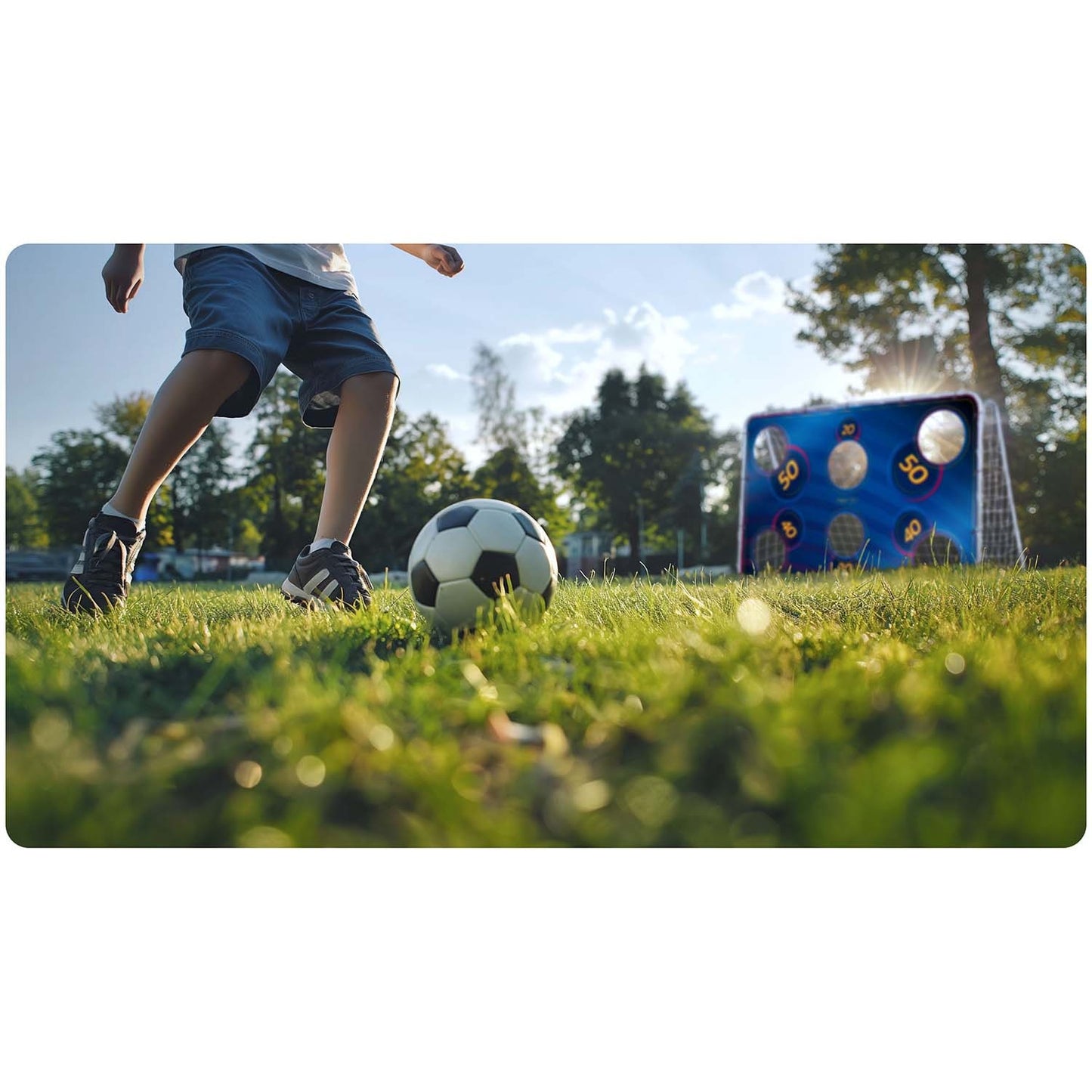 Neo-Sport goal accuracy mat 180 x 120 cm
