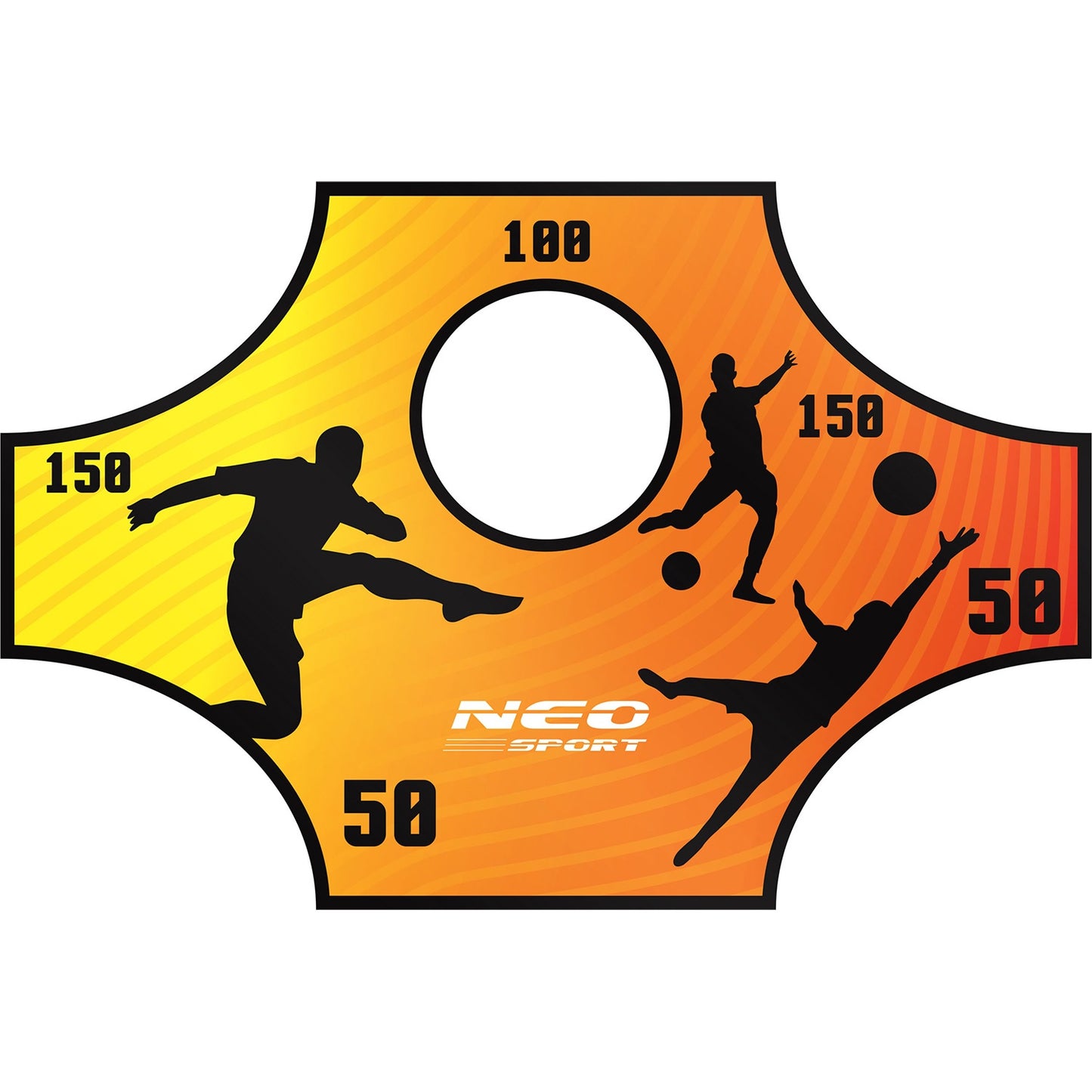 Neo-Sport goal accuracy mat 180 x 120 cm