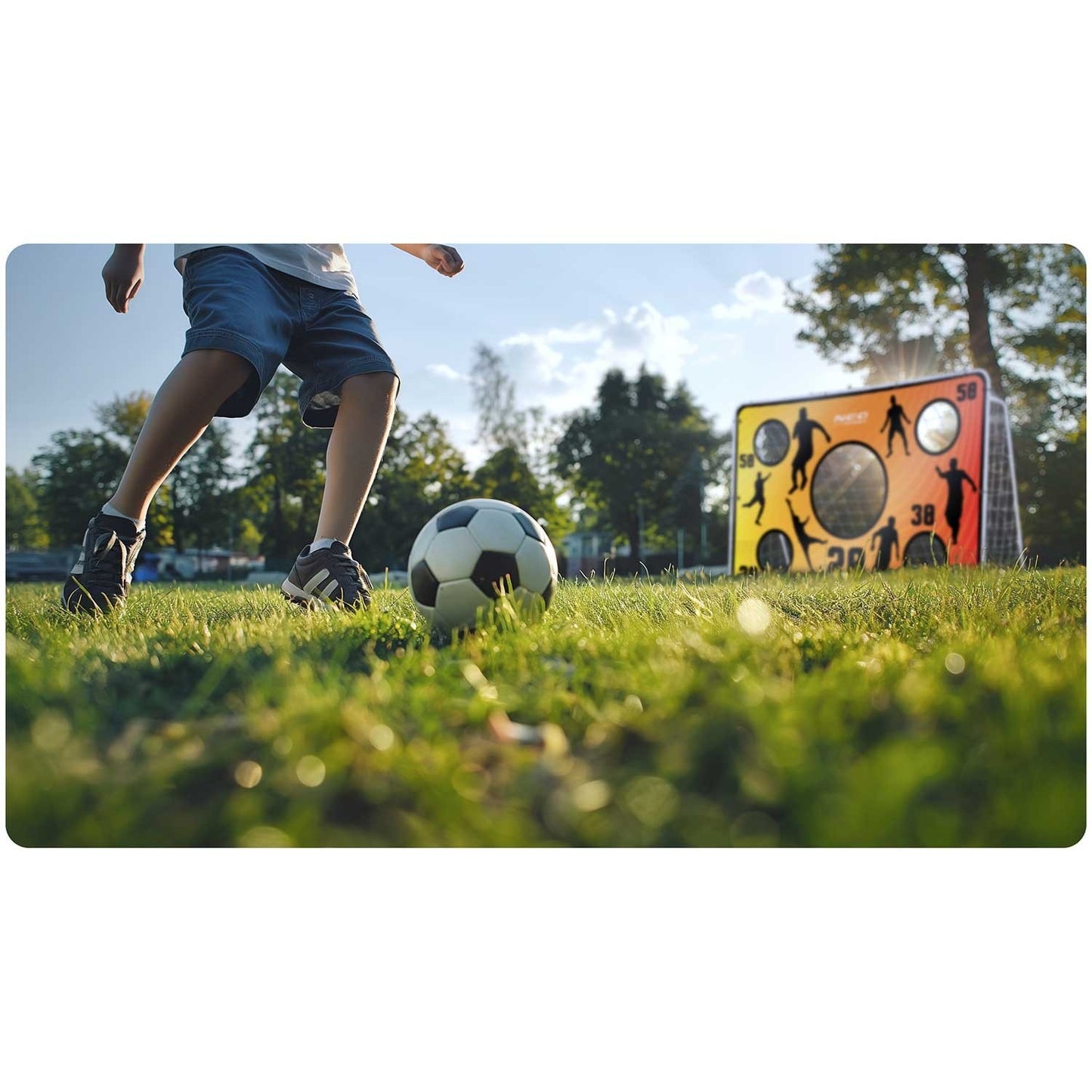 Neo-Sport goal accuracy mat 180 x 120 cm