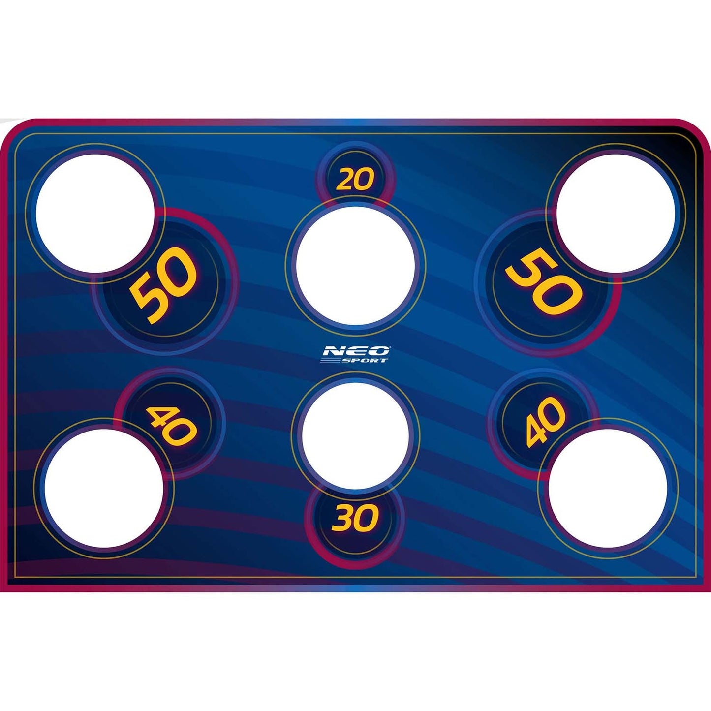 Neo-Sport goal accuracy mat 180 x 120 cm