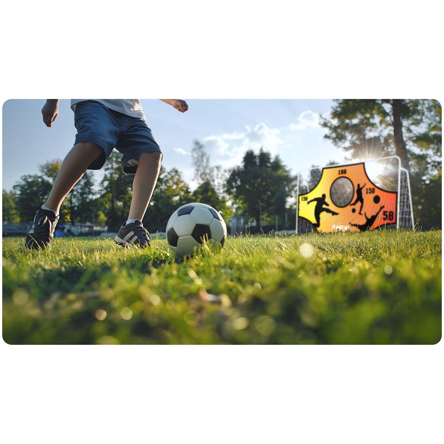 Neo-Sport goal accuracy mat 180 x 120 cm