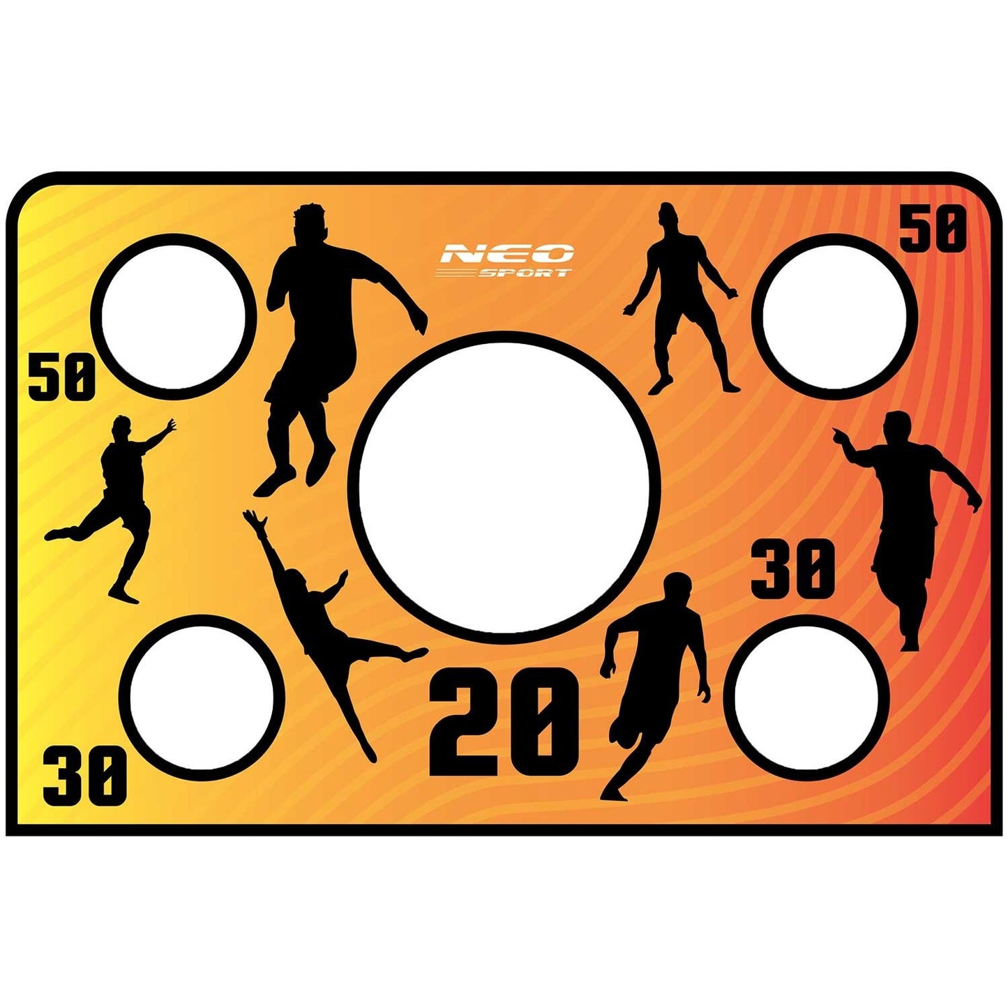 Neo-Sport goal accuracy mat 180 x 120 cm