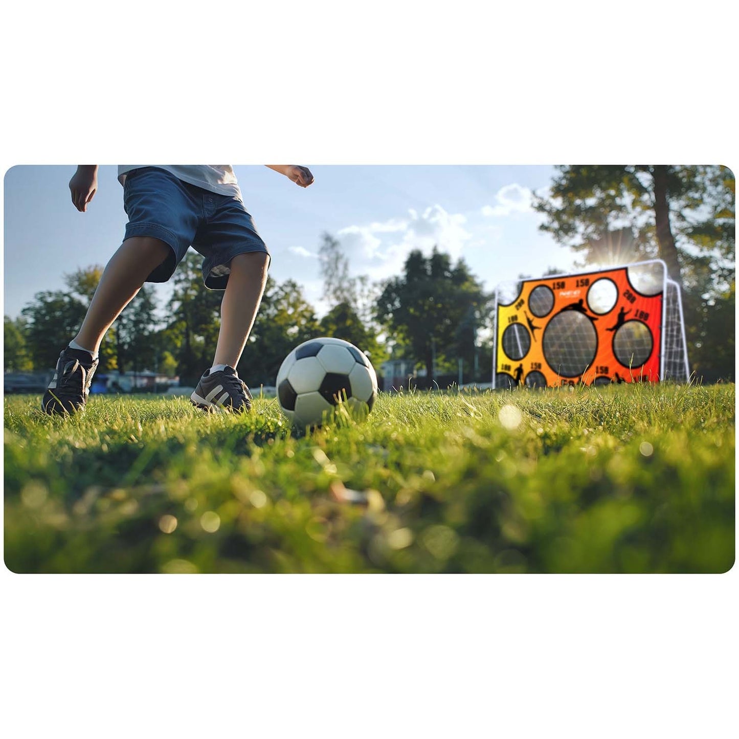 Neo-Sport goal accuracy mat 215 x 150 cm