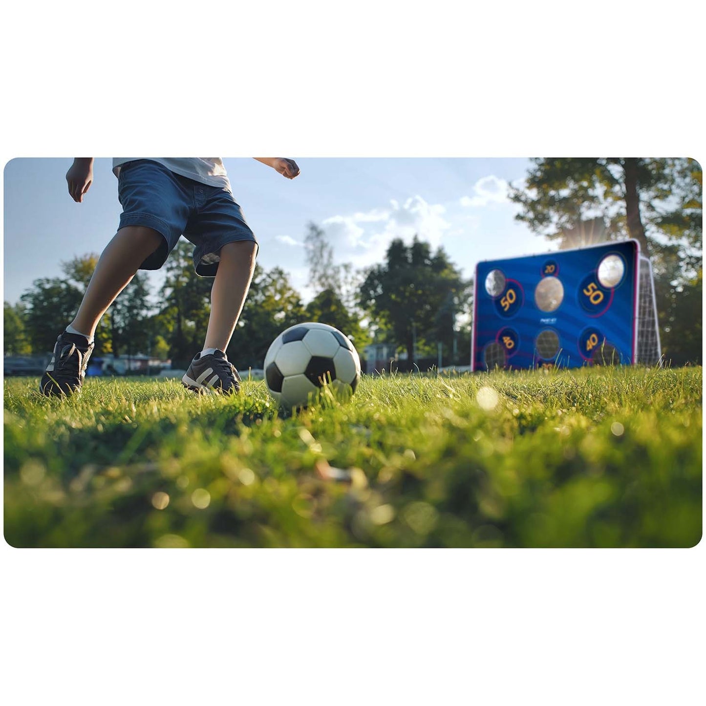 Neo-Sport goal accuracy mat 215 x 150 cm