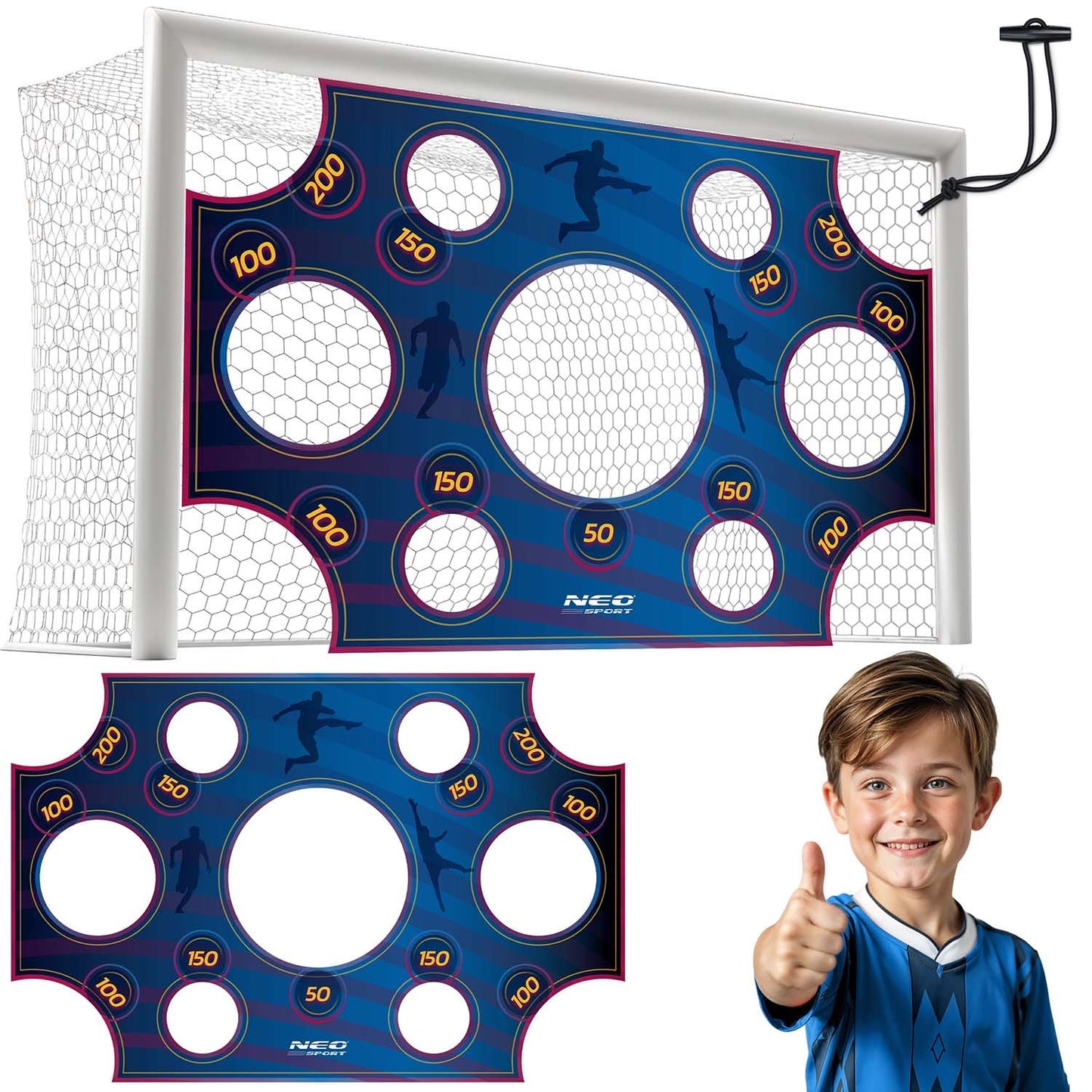 Neo-Sport goal accuracy mat 300 x 200 cm