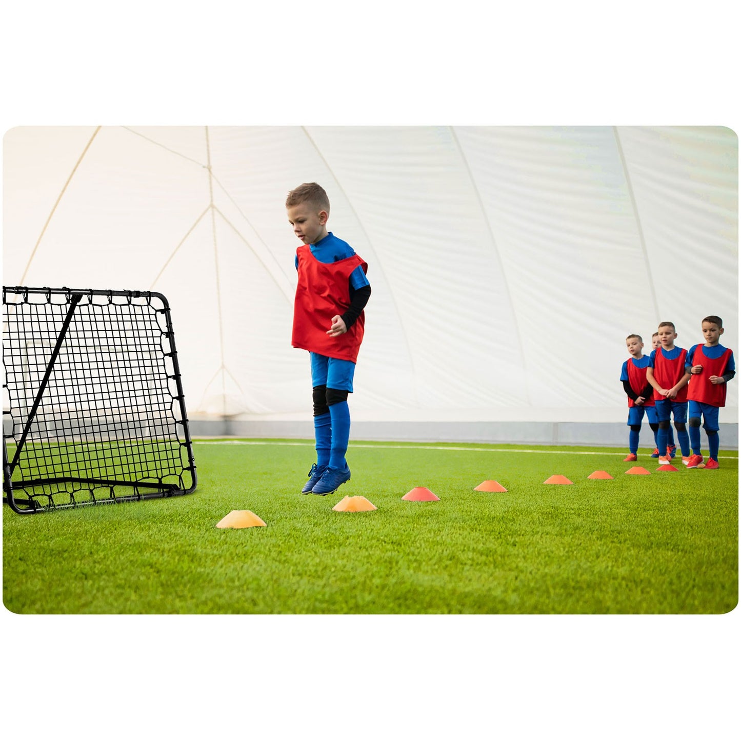 Neo-Sport rebounder training goal 120 x 120 cm