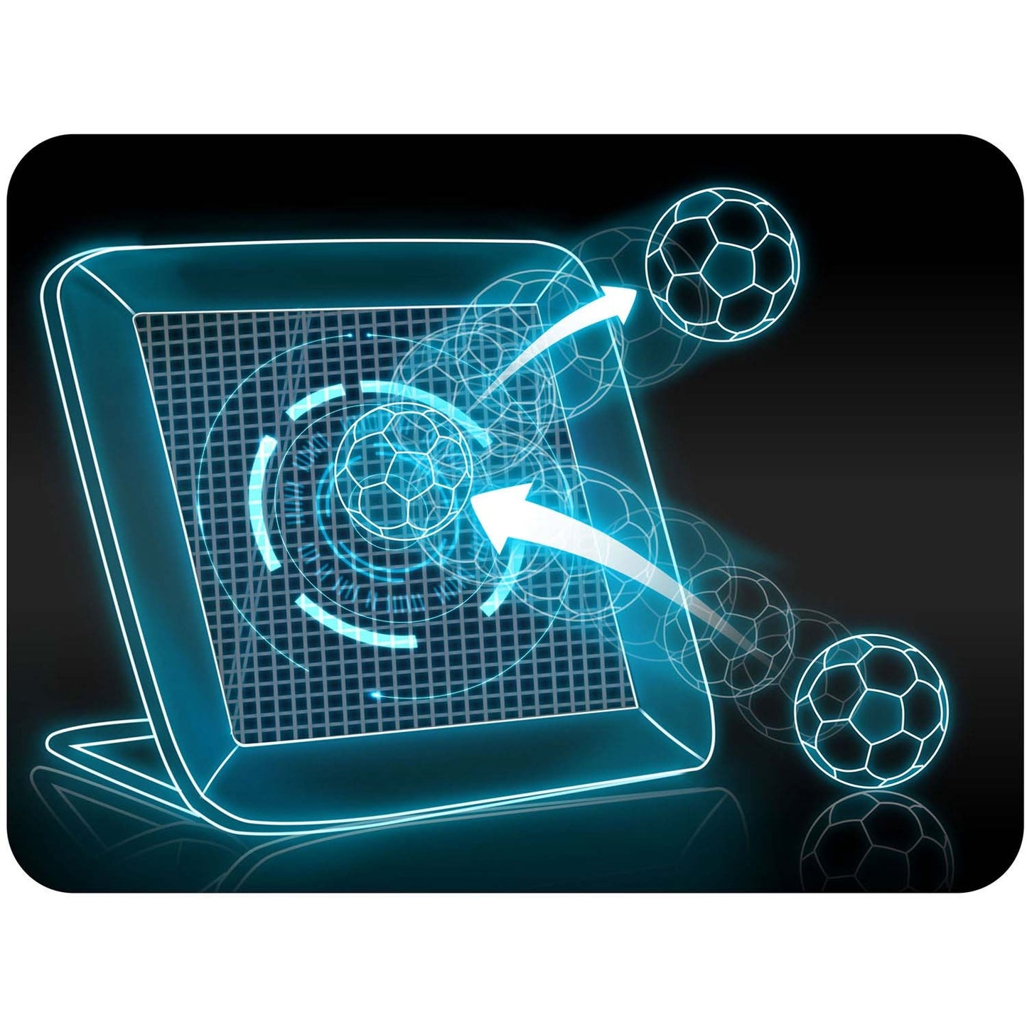 Neo-Sport rebounder training goal 122 x 120 cm