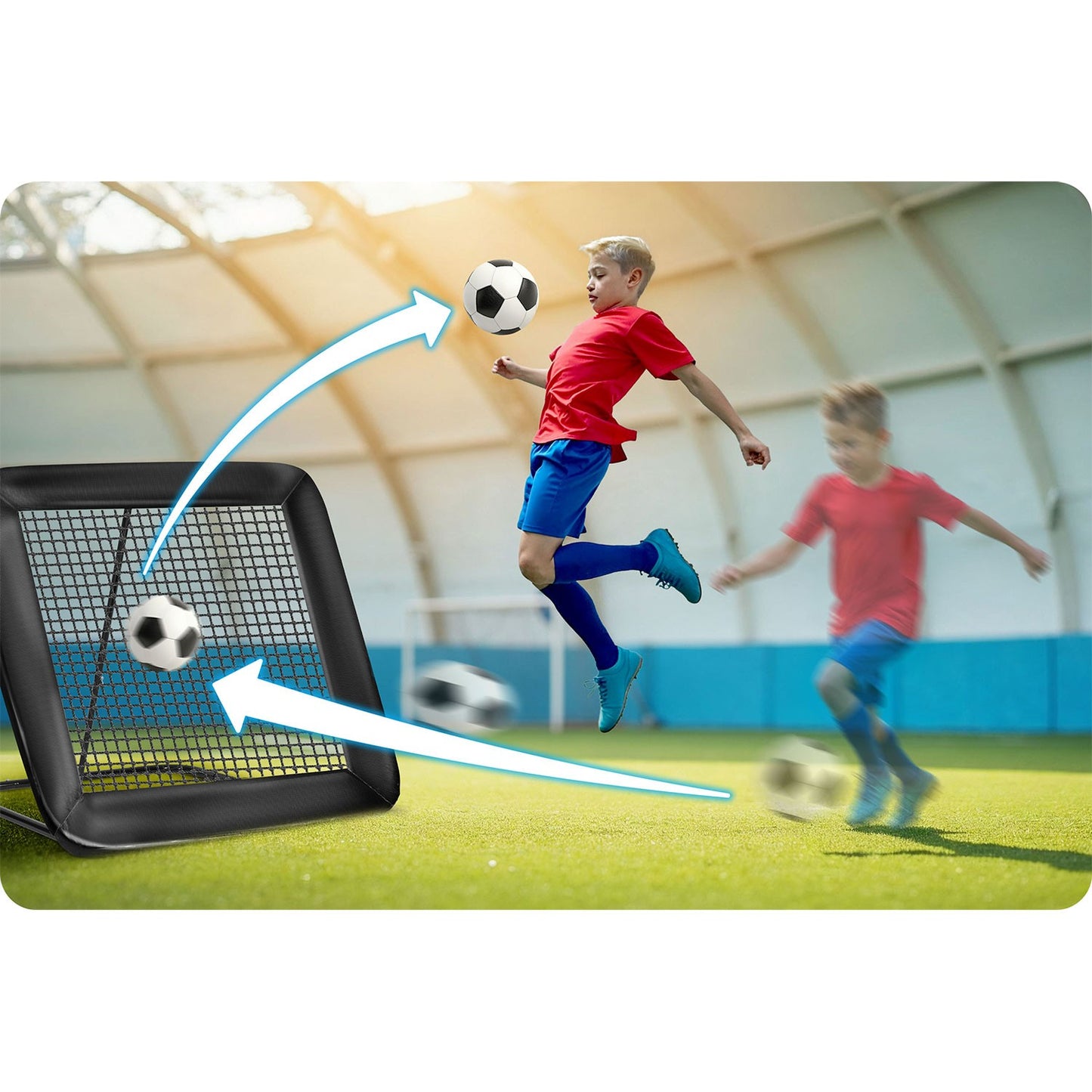 Neo-Sport rebounder training goal 122 x 120 cm