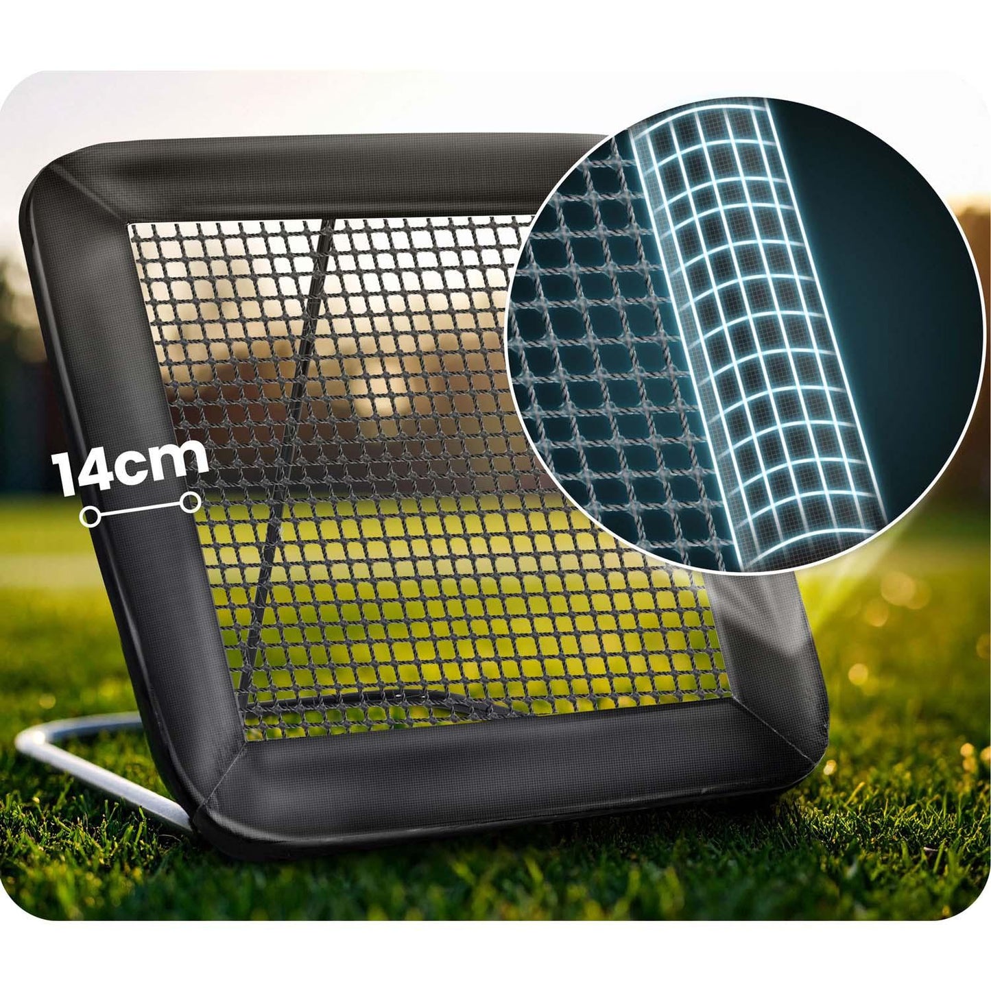Neo-Sport rebounder training goal 122 x 120 cm