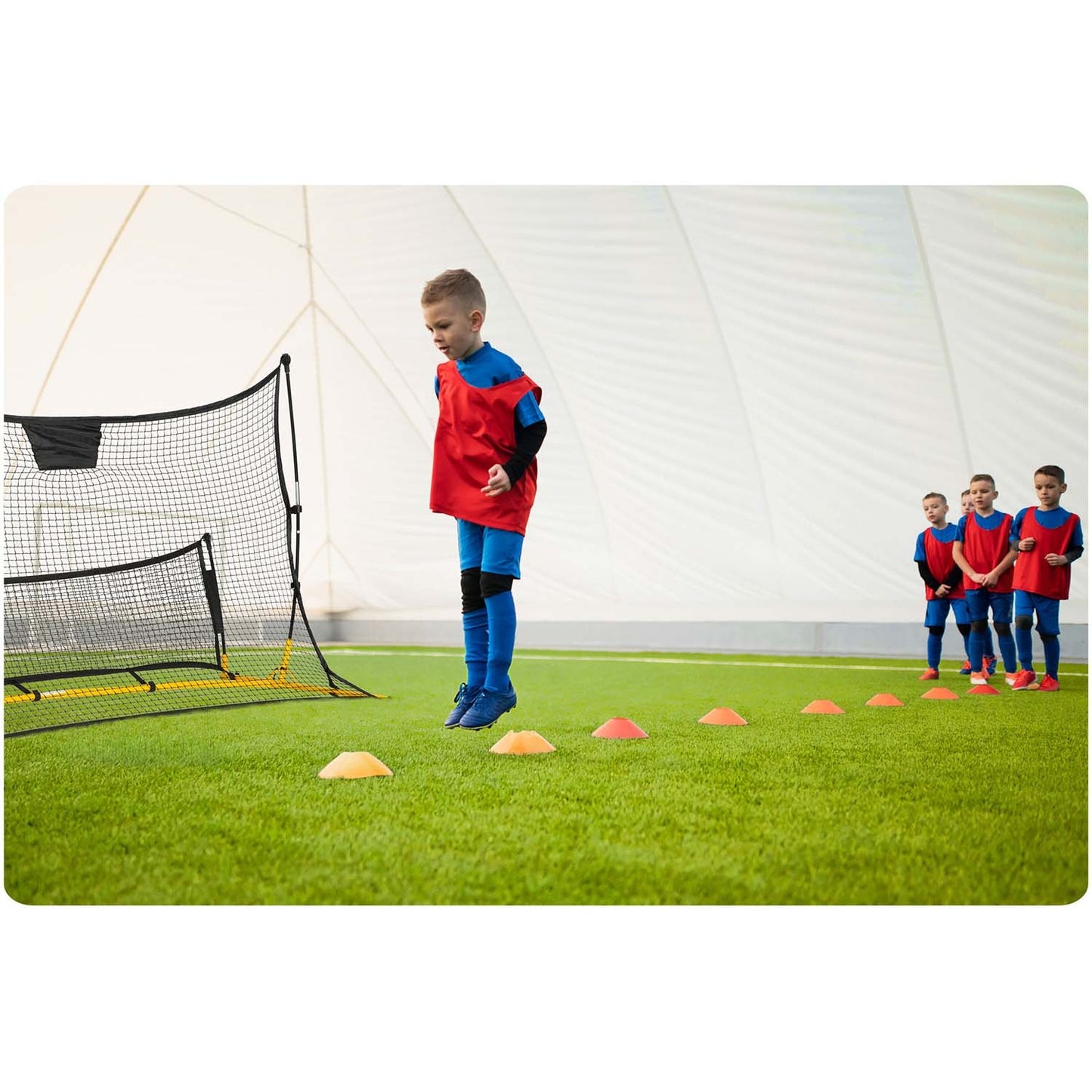 Neo-Sport rebounder training net 210 x 120 x 35 cm